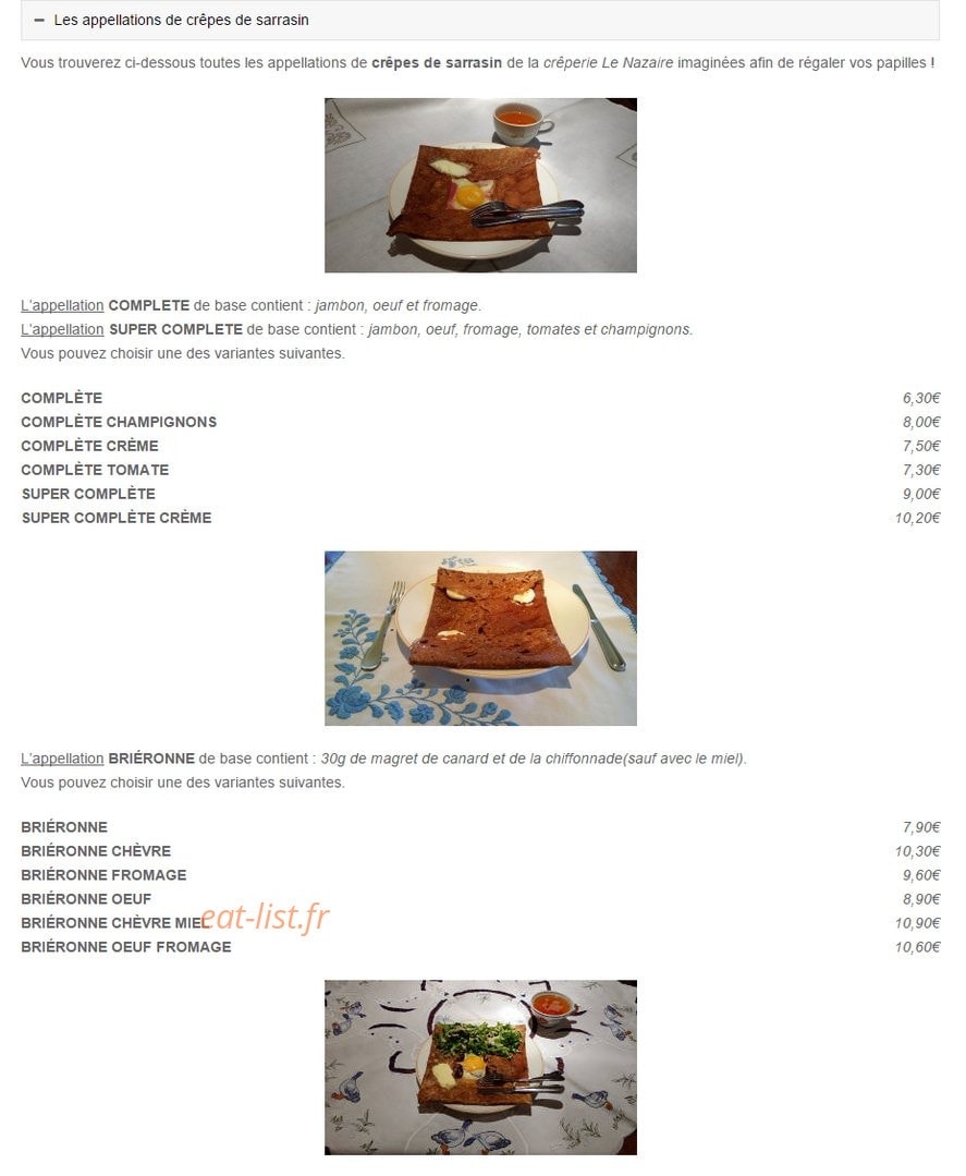 Le Nazaire — carte page 17
