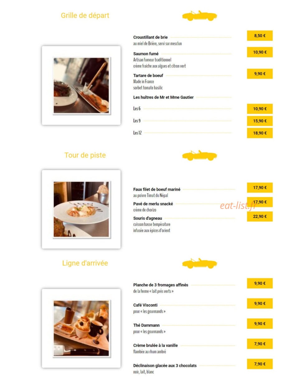 Le Numéro 6 — carte page 1