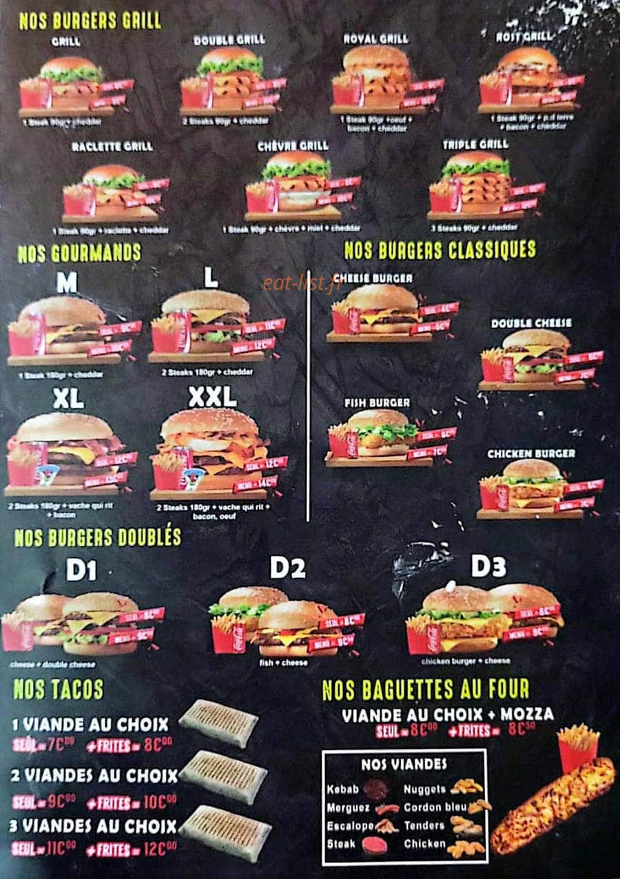 Mondial Foods — carte page 2