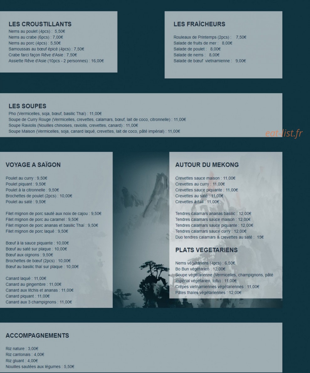 Rêve d'Asie — carte page 4