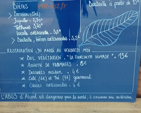 Sous les palmiers — carte page 2