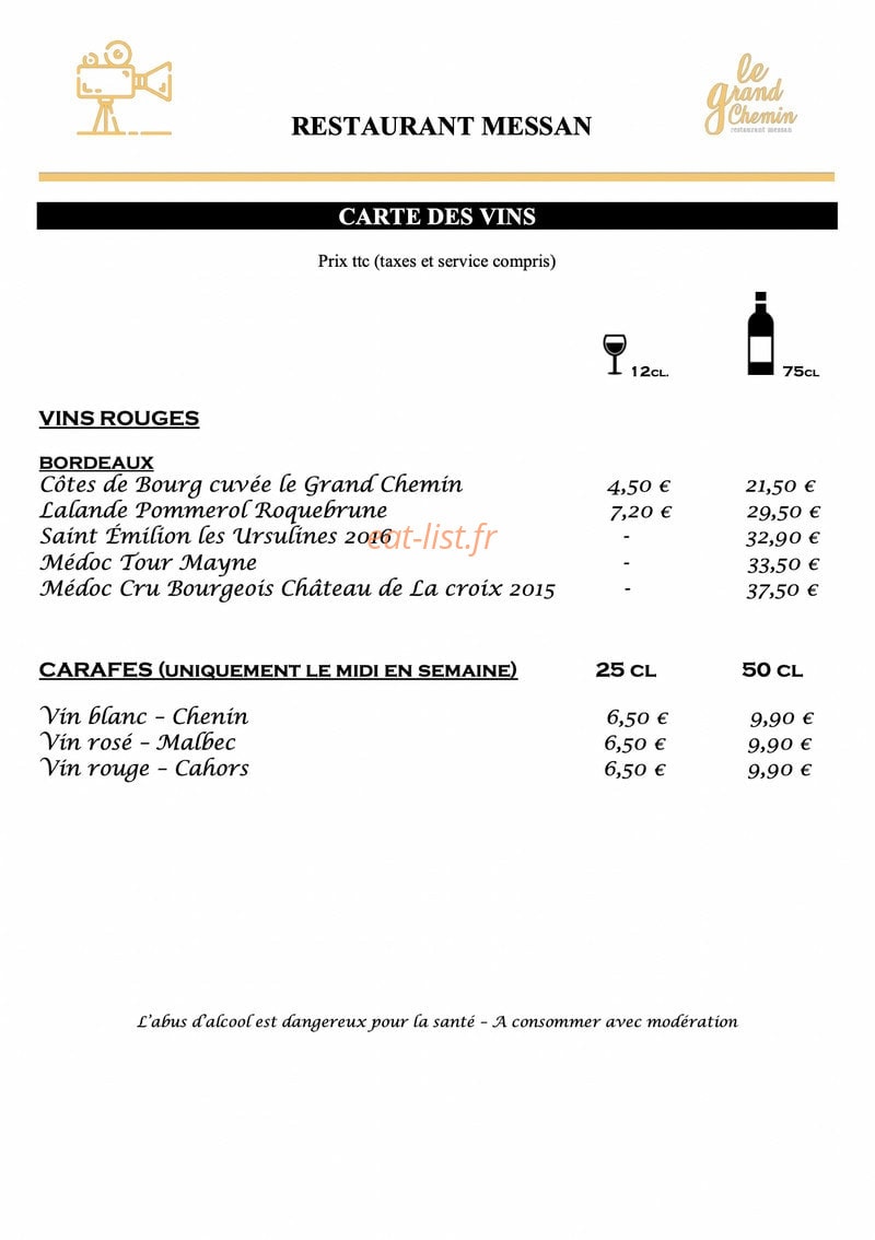 Le Grand Chemin — carte page 8
