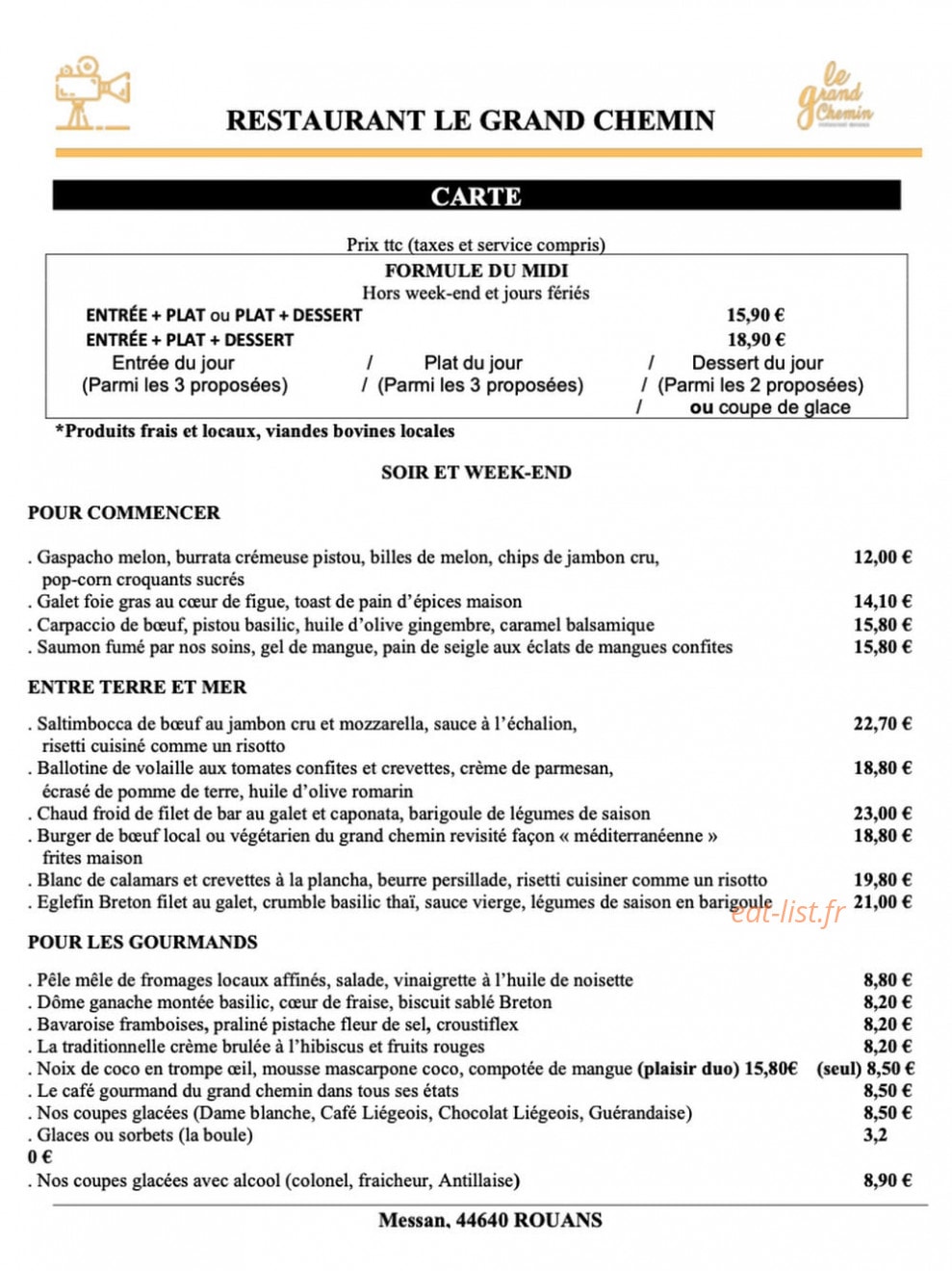 Le Grand Chemin — carte page 1