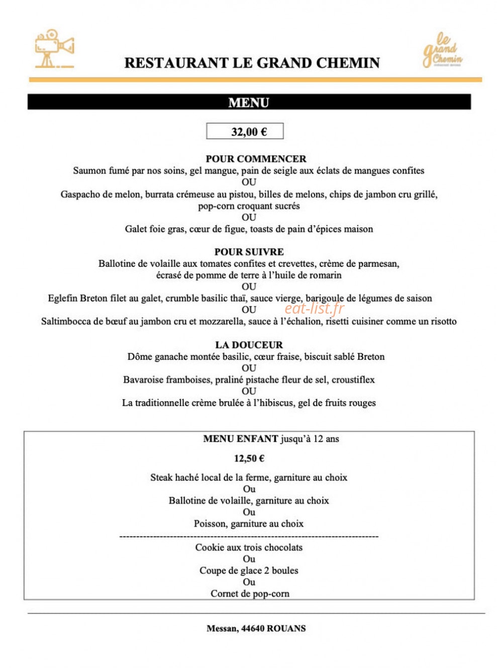 Le Grand Chemin — carte page 2