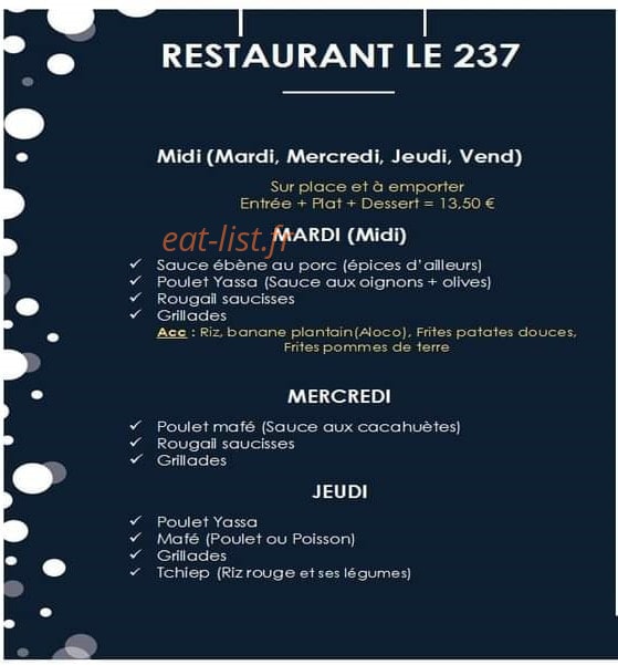 Le 237 — carte page 1