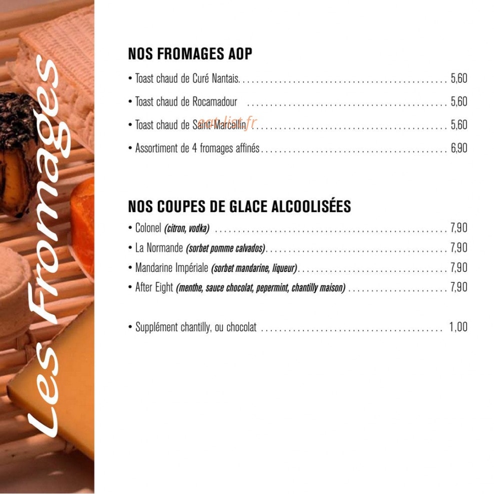 Chez pipette — carte page 18