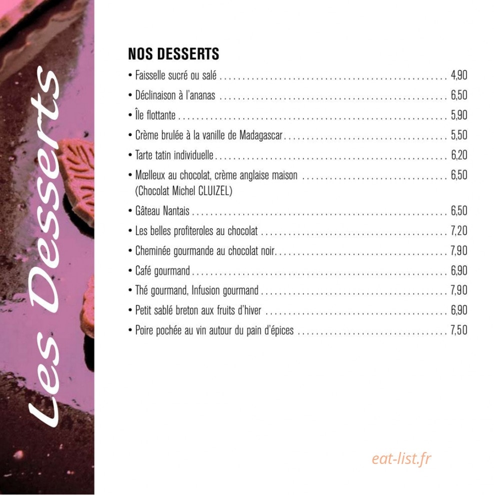 Chez pipette — carte page 19