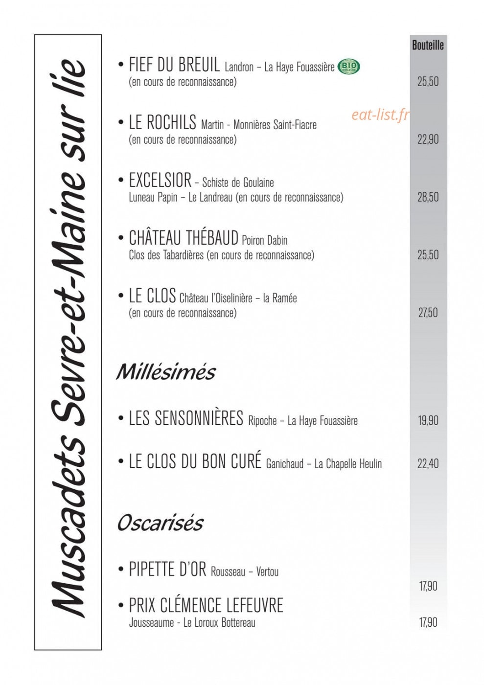 Chez pipette — carte page 24