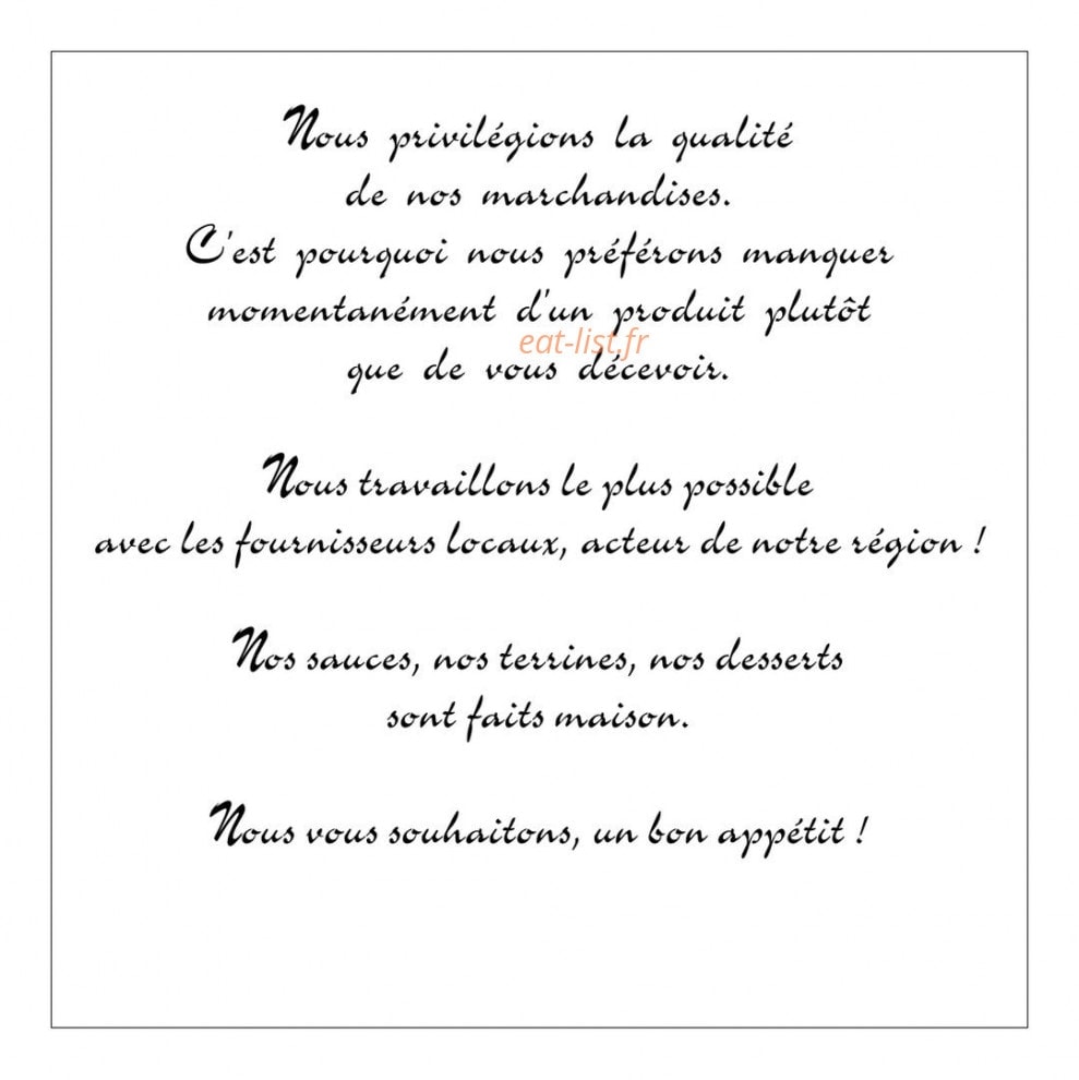 Chez pipette — carte page 1