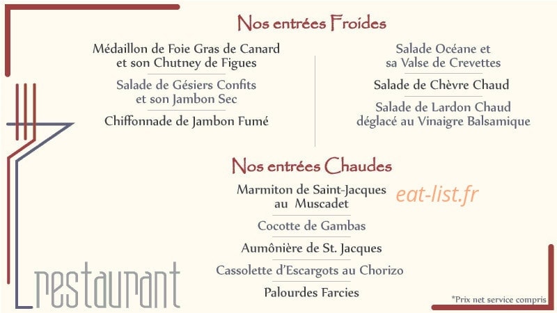 O'Calyco — carte page 6