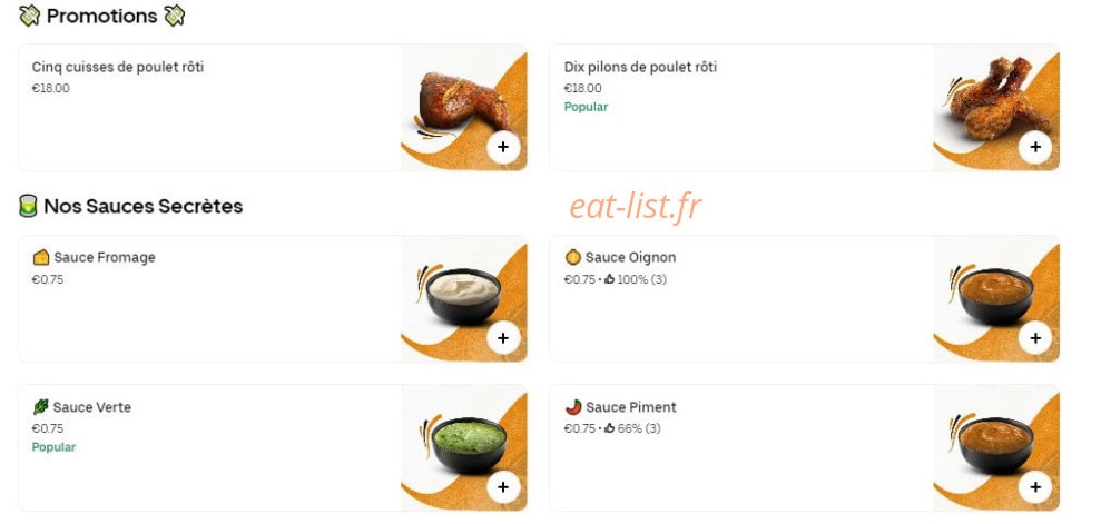100% Crousti Original — carte page 5