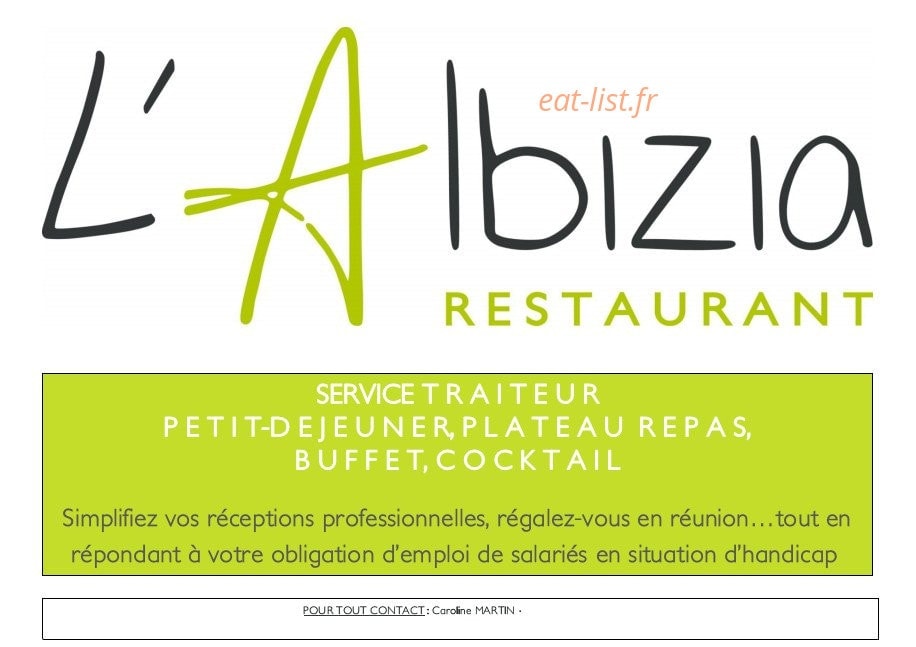 Albizia — carte page 1