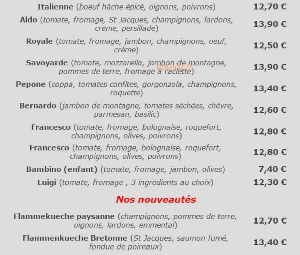 Café pépone — carte page 5