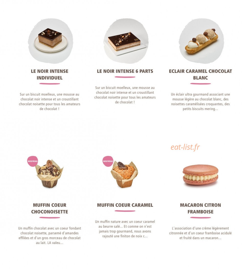 La Mie Câline — carte page 15