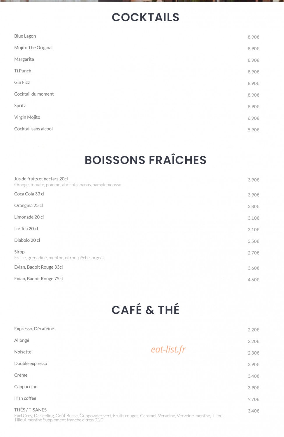 Le Chalet de mon père — carte page 5