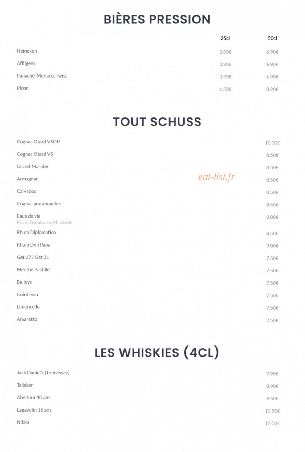 Le Chalet de mon père — carte page 8