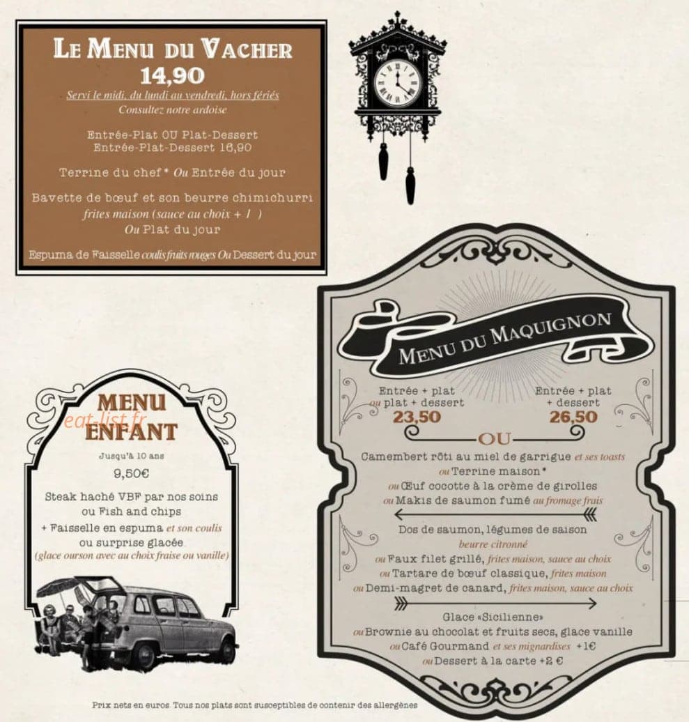Peau de vache — carte page 1