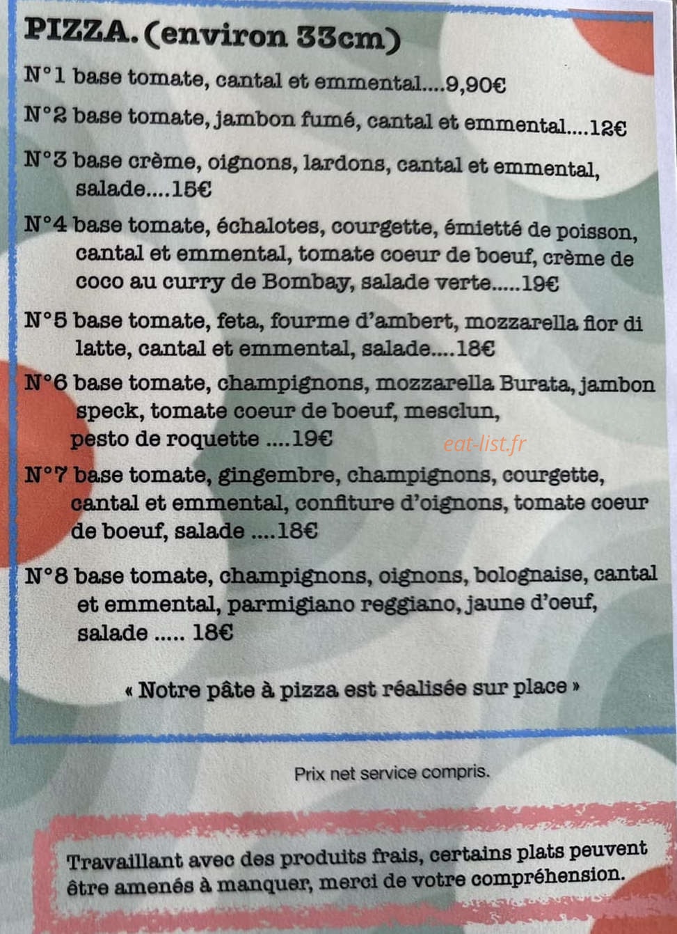 L'odyssée — carte page 1
