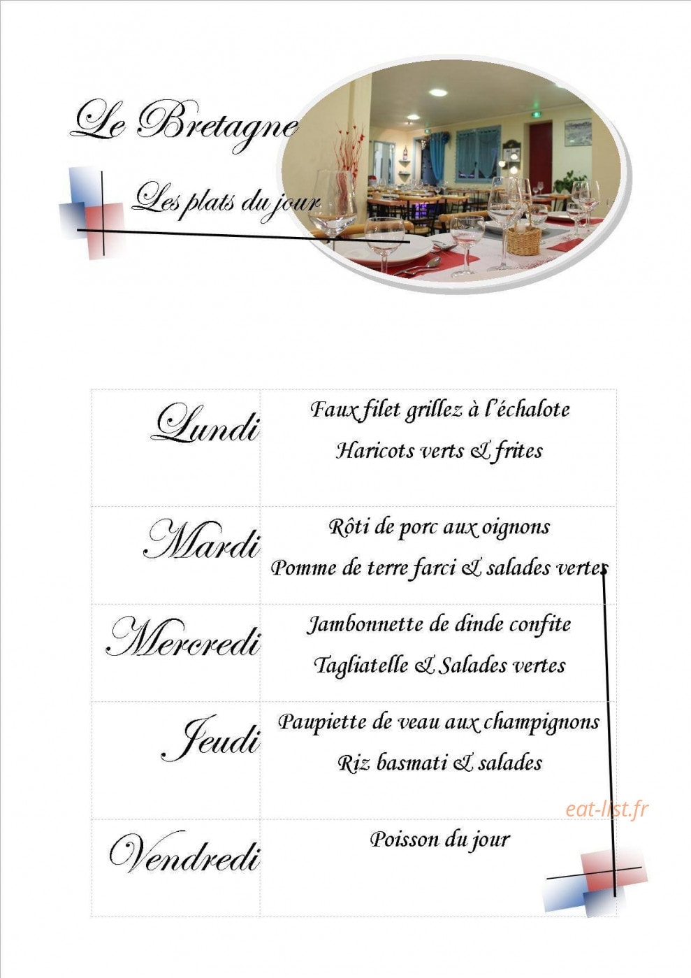 Le bretagne — carte page 1