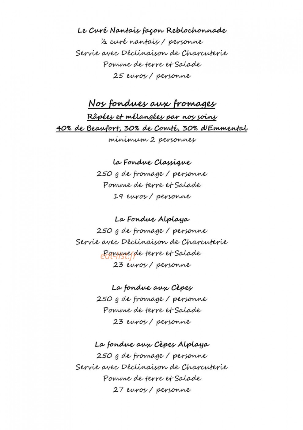 L'Alplaya — carte page 6