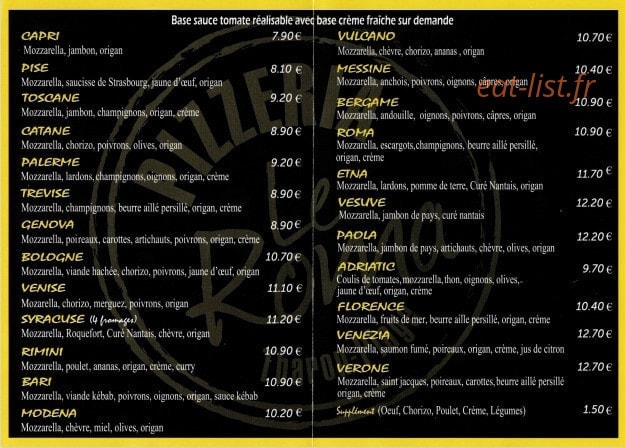 Le roma — carte page 1