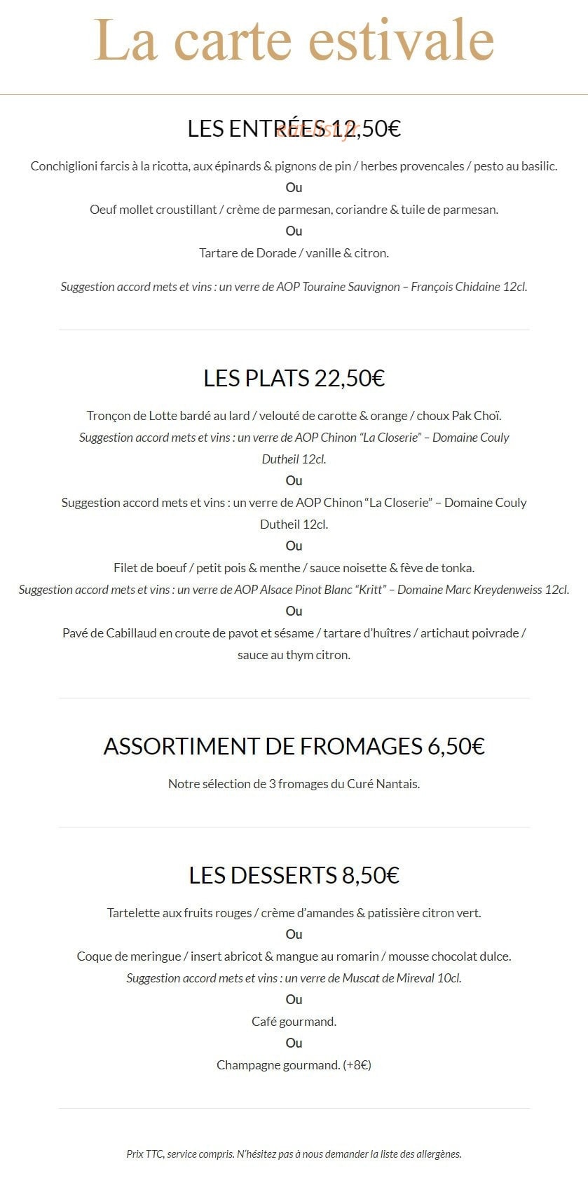 La Gressière — carte page 1