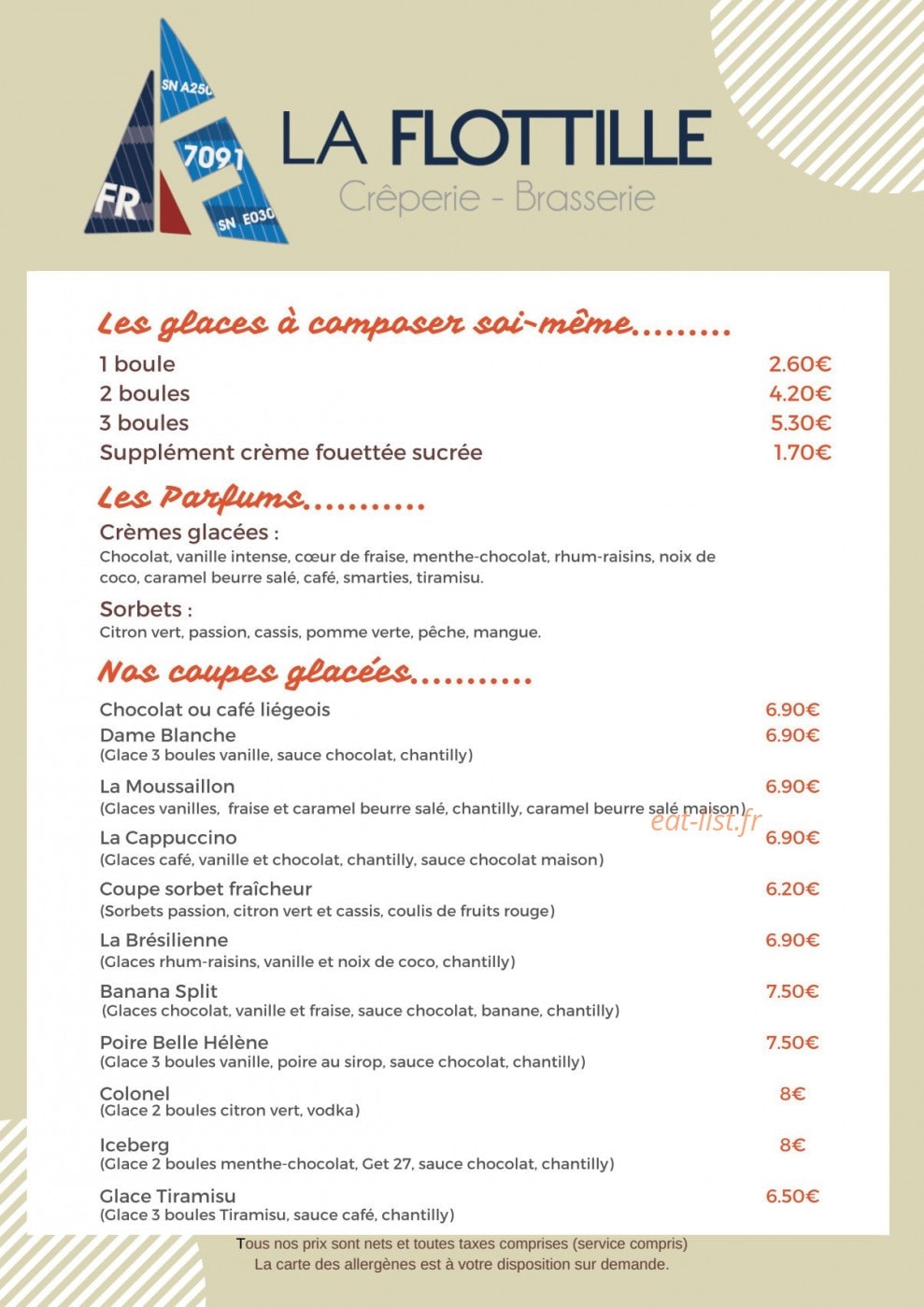 La Flottille — carte page 10