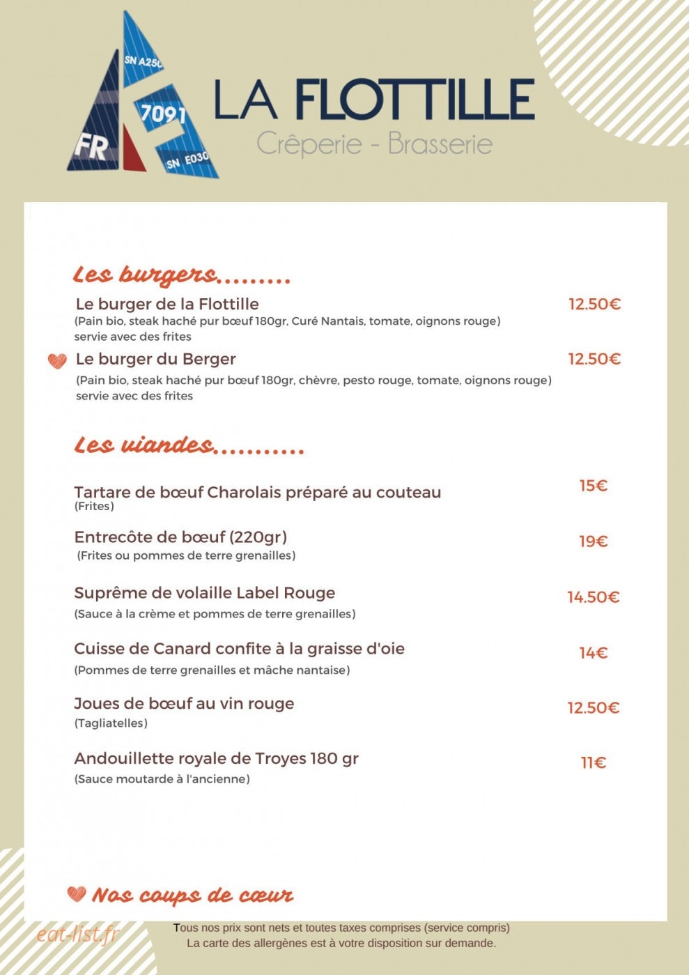 La Flottille — carte page 7