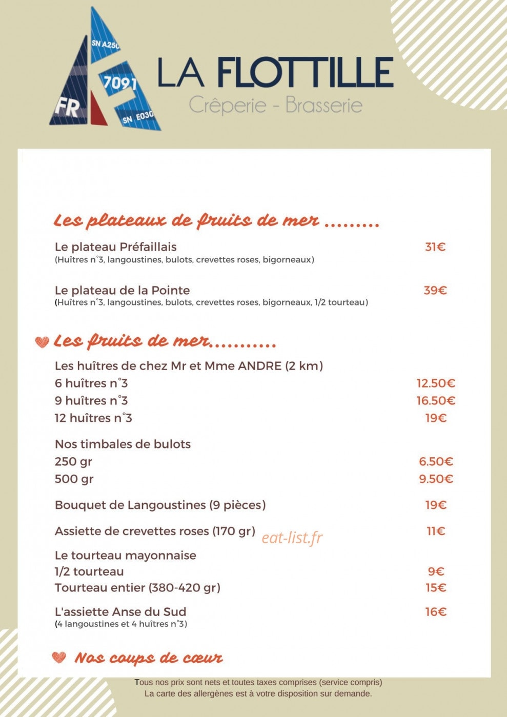 La Flottille — carte page 4