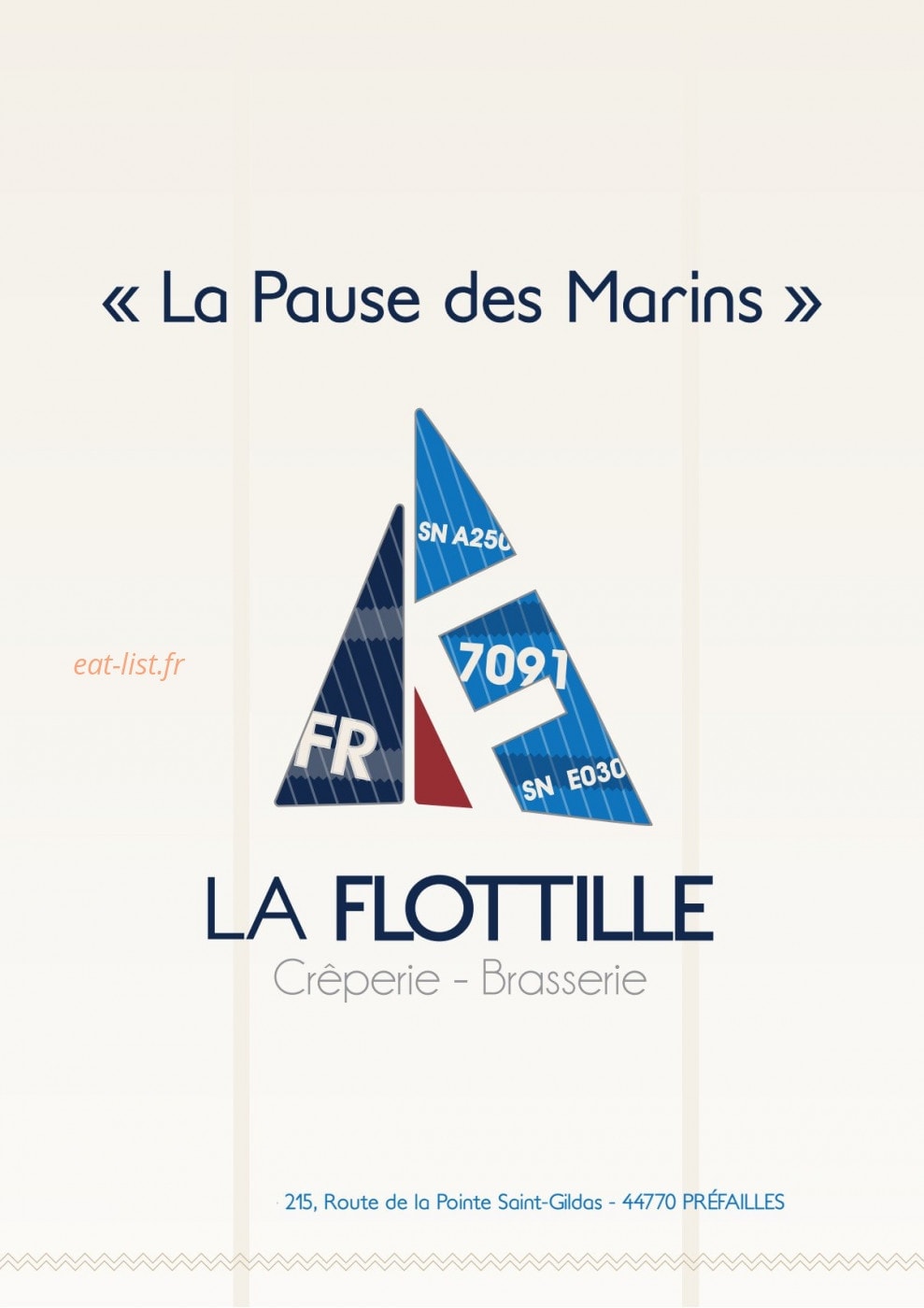 La Flottille — carte page 1