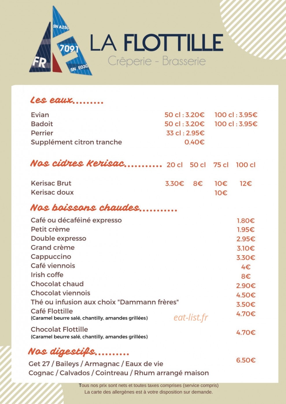 La Flottille — carte page 12