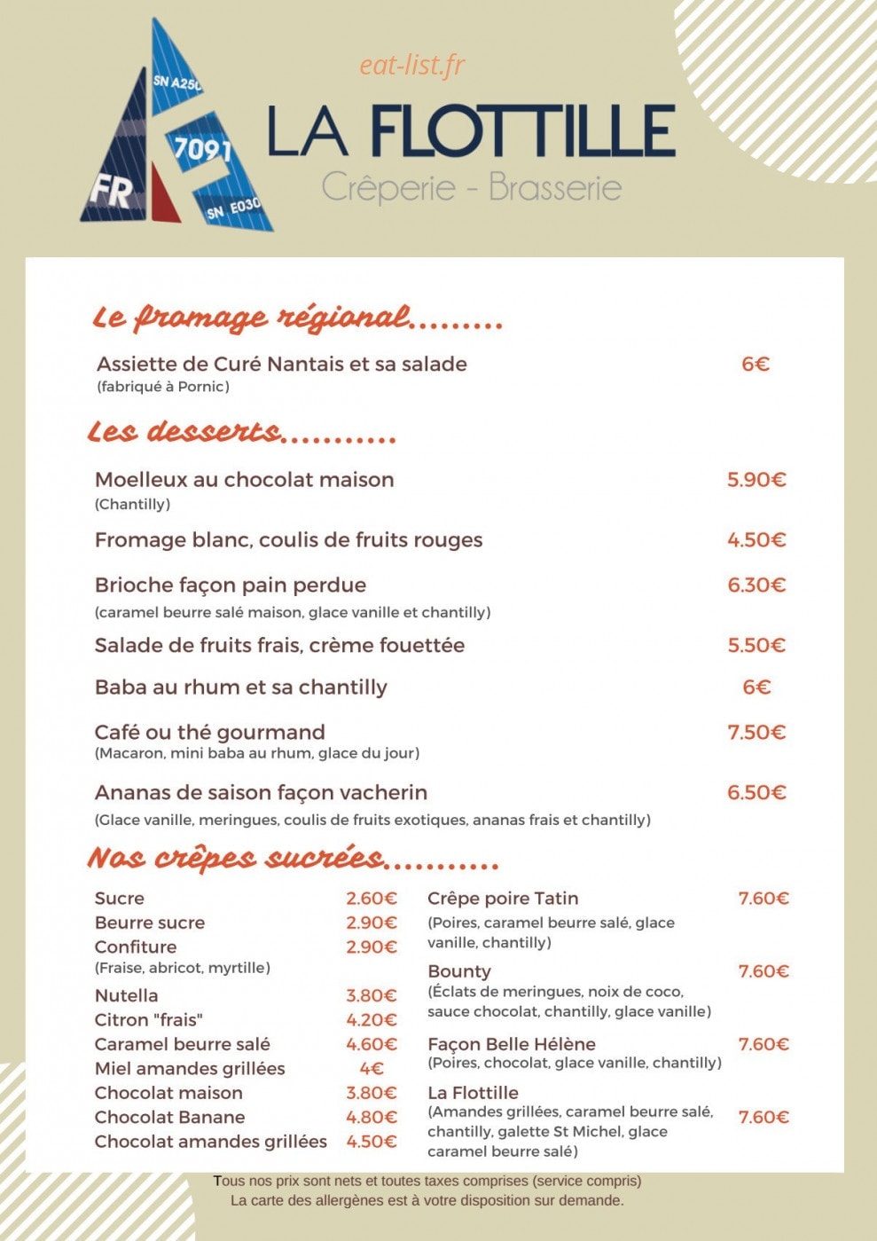 La Flottille — carte page 9