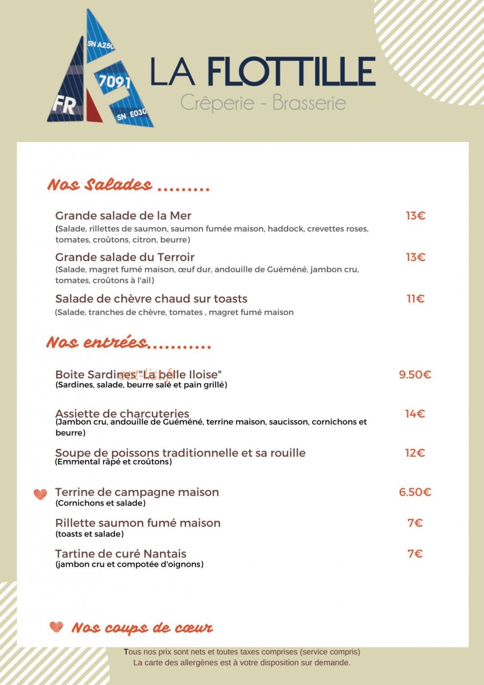La Flottille — carte page 5