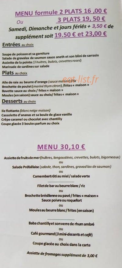 Le Saint Gildas — carte page 1