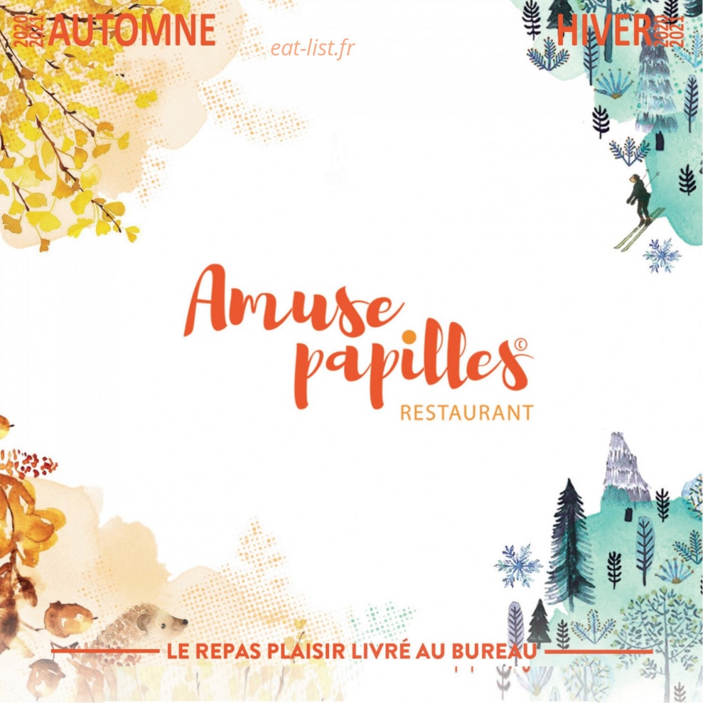 Amuse papilles — carte page 1