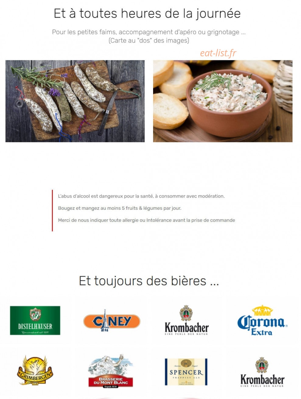 Cav'ale — carte page 3