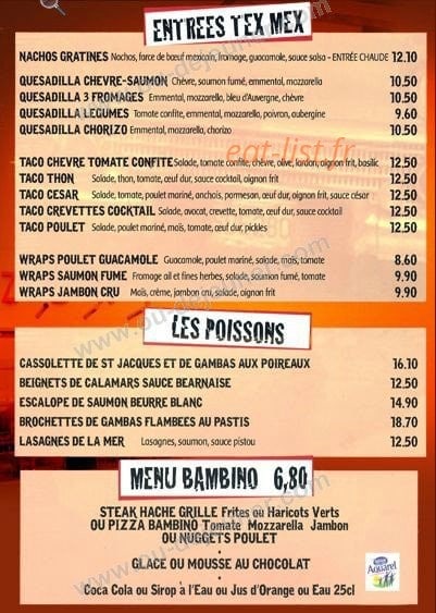 Hacienda del sol — carte page 3