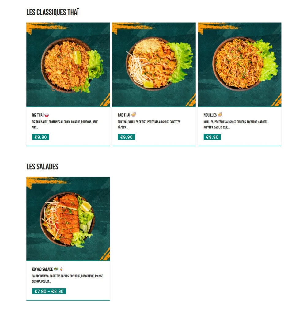 KoYao — carte page 2