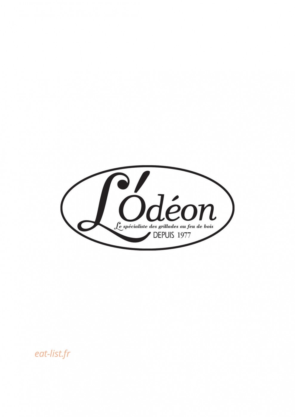 L'odéon — carte page 1