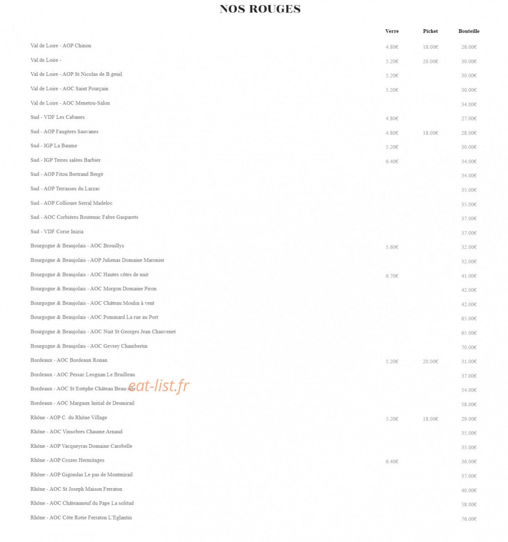 Le Butcher — carte page 12