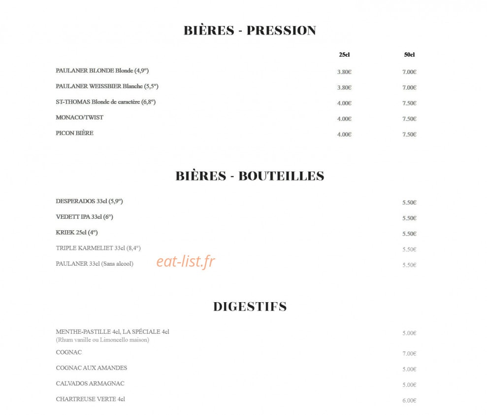 Le Butcher — carte page 6