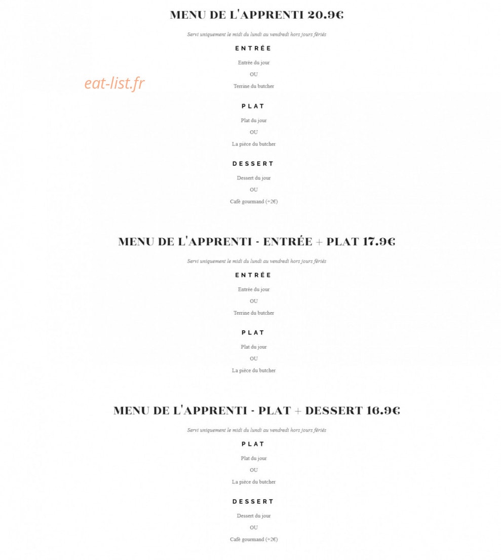 Le Butcher — carte page 9