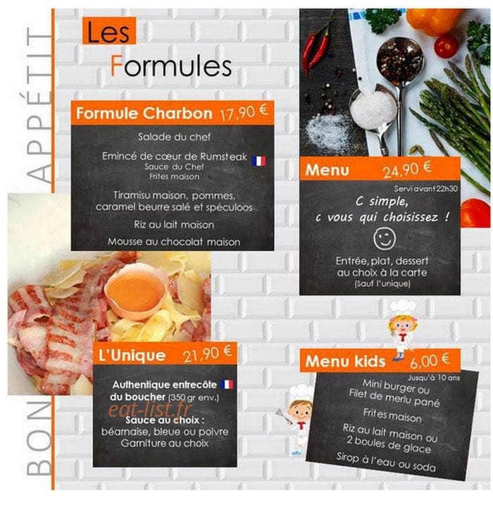 Le Café Charbon Atlantis — carte page 2