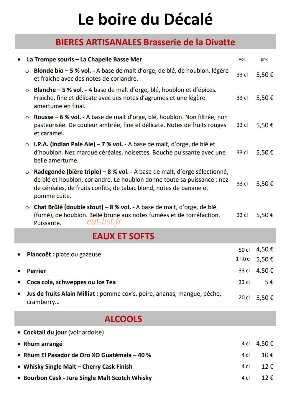 Le Décalé — carte page 5