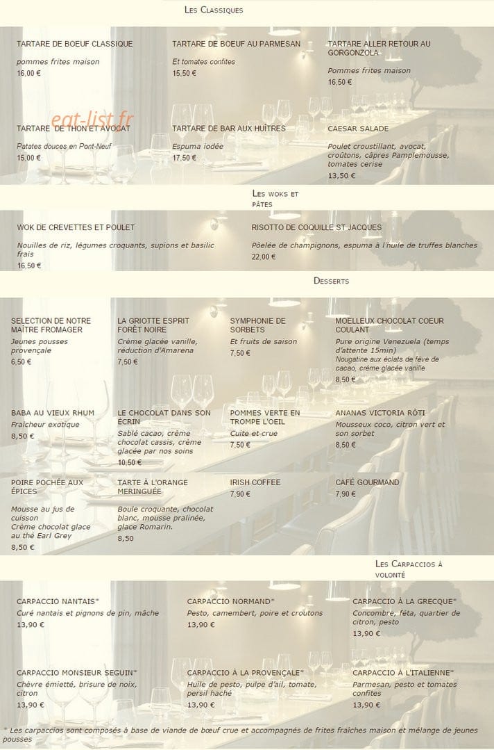 Le Mas des Oliviers — carte page 2