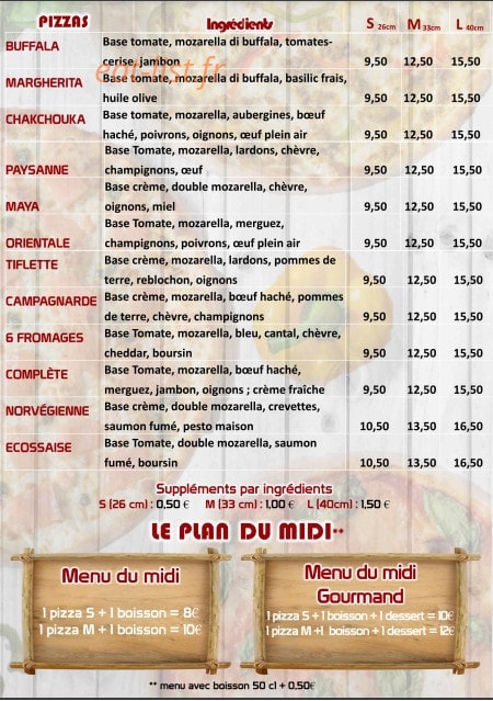 Le plan pizza — carte page 3
