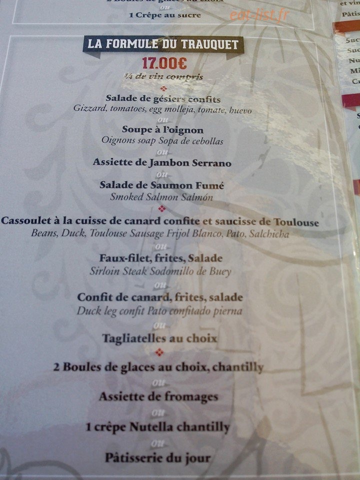 Le Trauquet — carte page 2