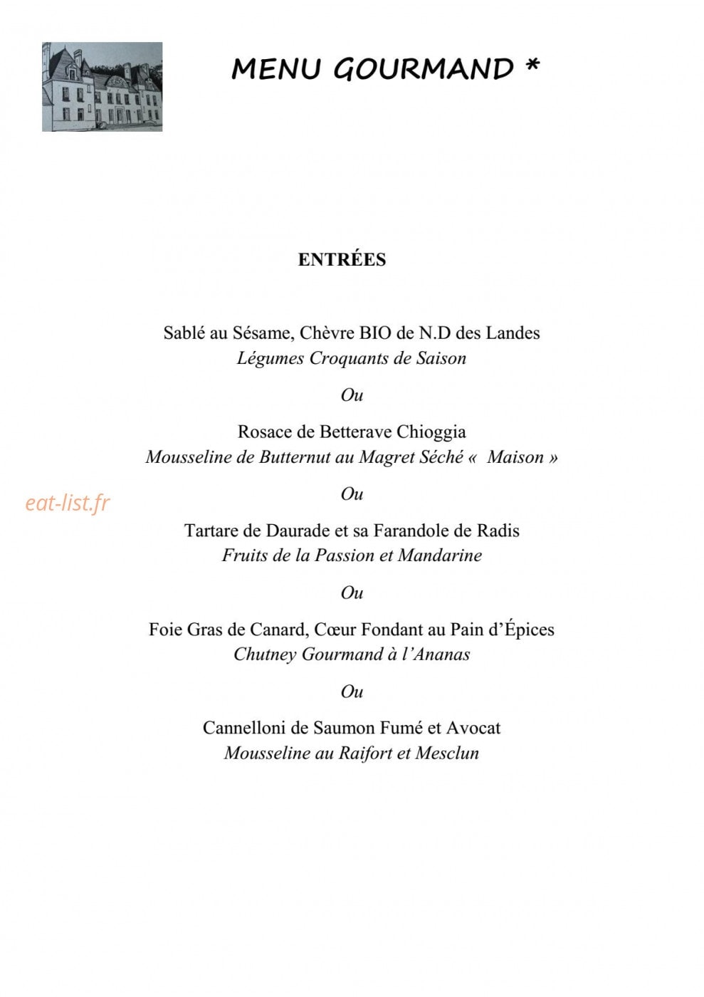 Les terrasses de la Gournerie — carte page 2