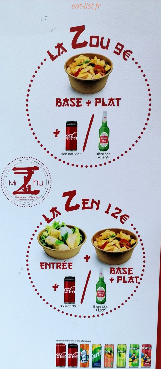Mr Zhu — carte page 2