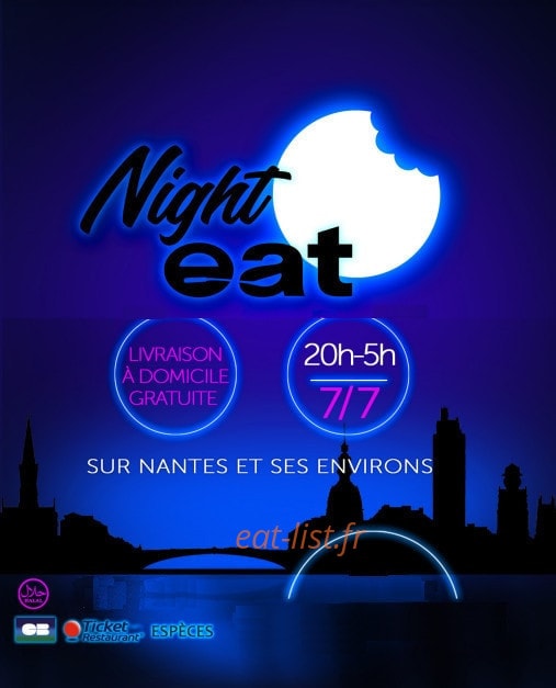 Night Eat — carte page 1